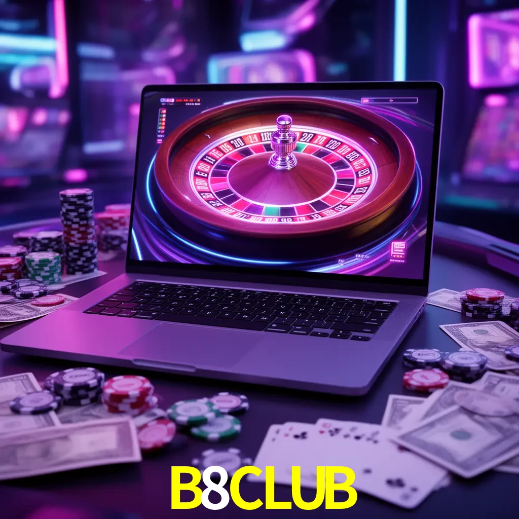 Centro móvil B8CLUB con casino, cajero, bonos, app y acceso de cuenta para México